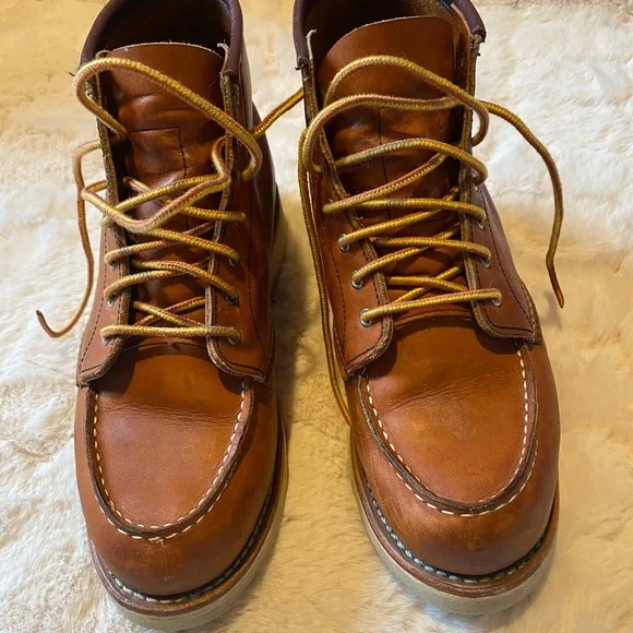 Red Wing Moc Toe Boots - Picture 2 of 5